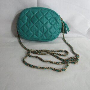 LJ Simone Quilted Leather Crossbody Bag